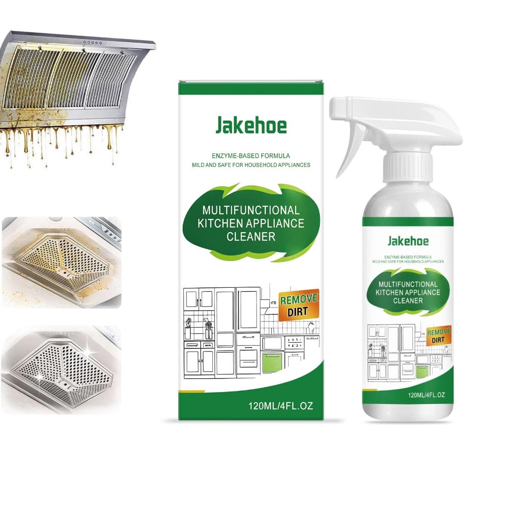 120ml Limpador Multifuncional De Eletrodomésticos De Cozinha De Spray De Fragrância Suave Para Limpeza De Graxa Mult