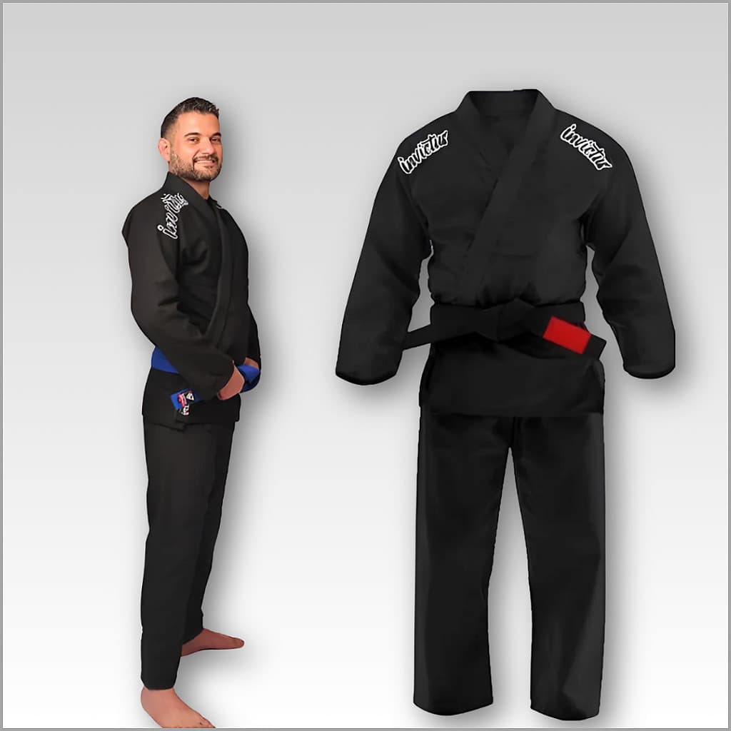 Kimono Preto Jiu Jitsu - Invictus Classic..