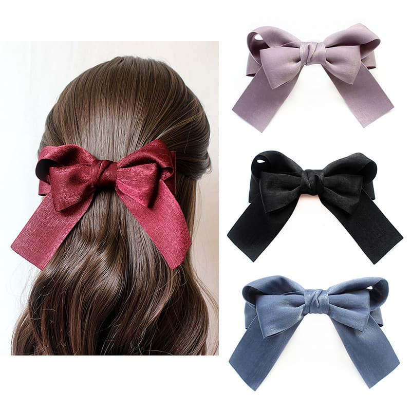 Cabeça flor rede de cabelo simples grande arco hairpin clipe superior rede de cabelo bolso coreia japonês All-Match senh