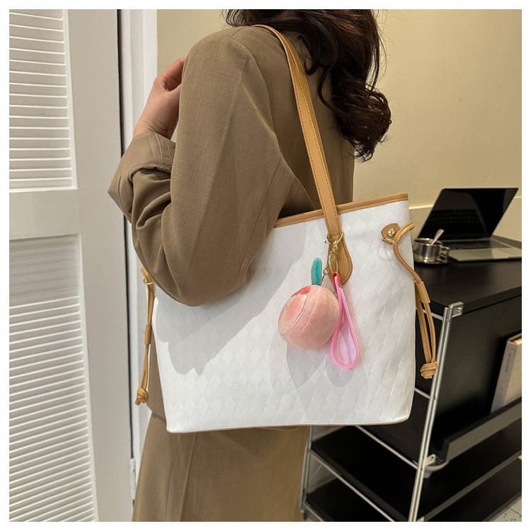 Simples all-match saco feminino de grande capacidade 2026 novo estilo primavera verão all-match High-End textura classe