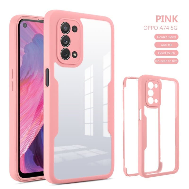 Capa de filme multifuncional para telefone adequada para OPPO A74 5G Borda com tudo incluído A93 5G Design dupla face A5