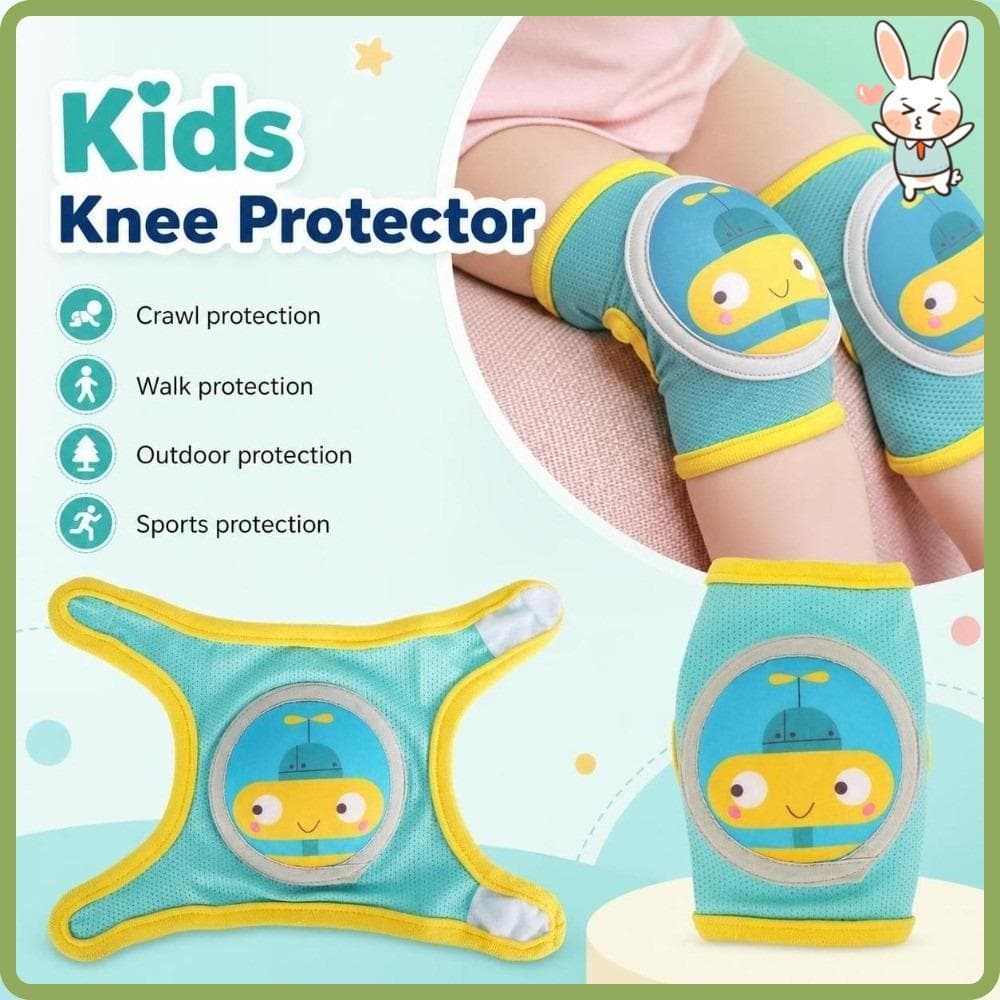 Joelheiras Para Bebês , Protetor Acolchoado De Desenho Animado Engatinhar , Protetores De Cotovelo Macios C