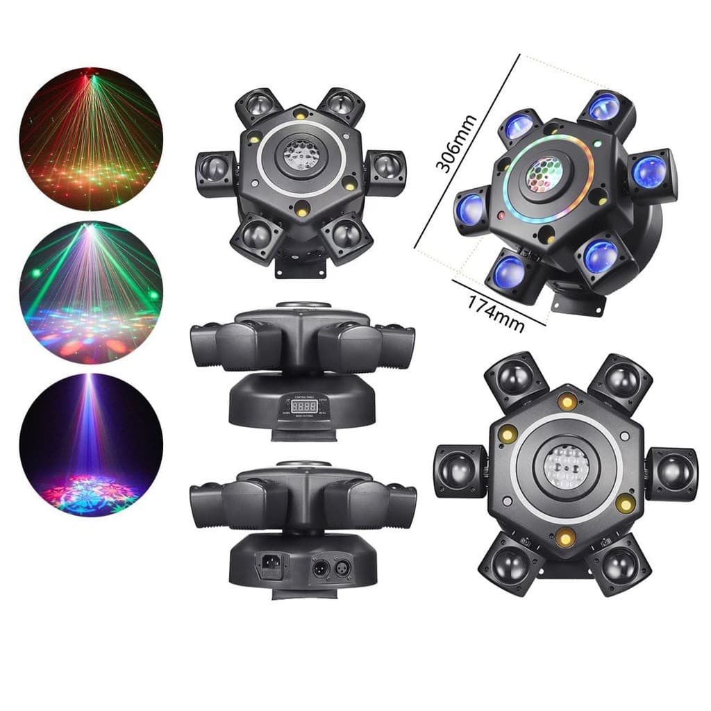 Moving Head Linha Completa Canhão de Luz 127v  – Iluminação Mini ao Profissional P/ Festas DKL