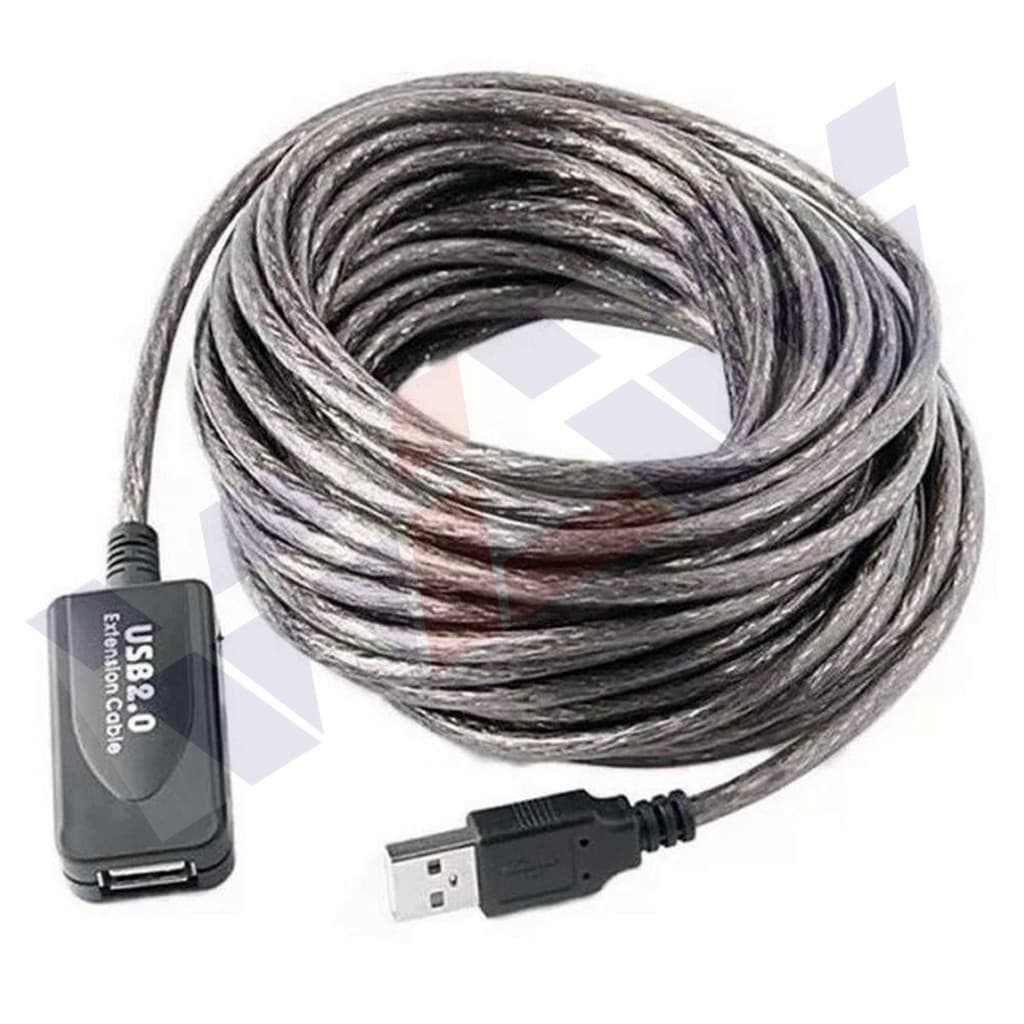 Cabo Extensor Usb 2.0 Ativo Amplificado 15m Macho Fêmea bc bc
