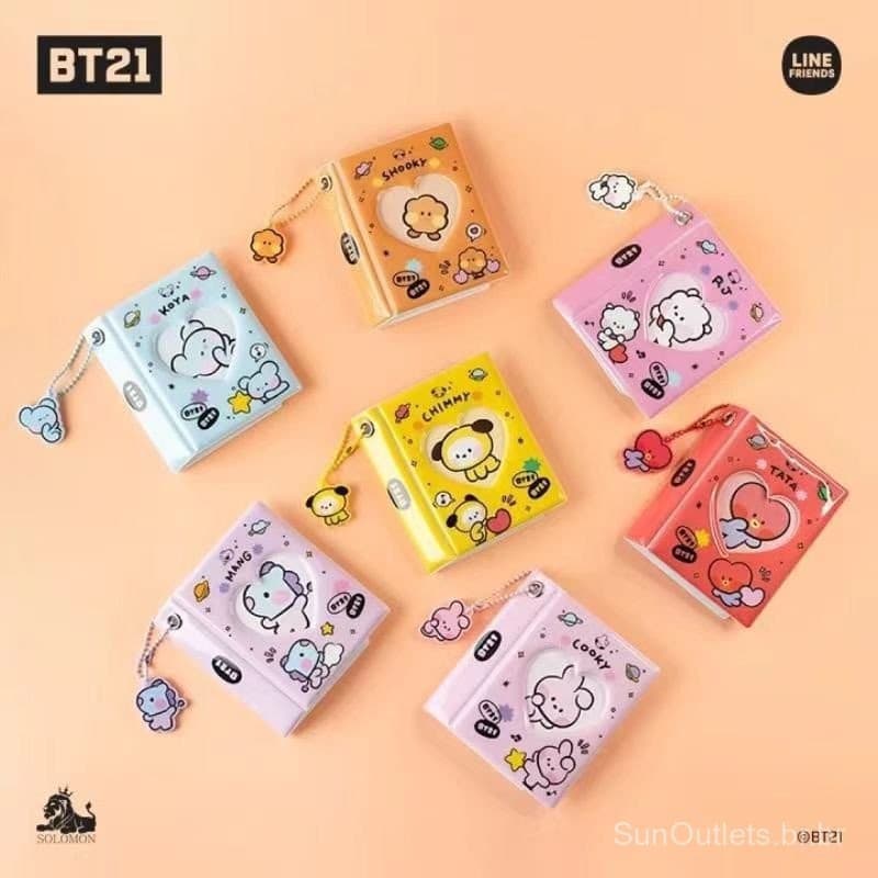 Álbum de Fotos de Mini Bolsas Transparentes KPOP BTS 32