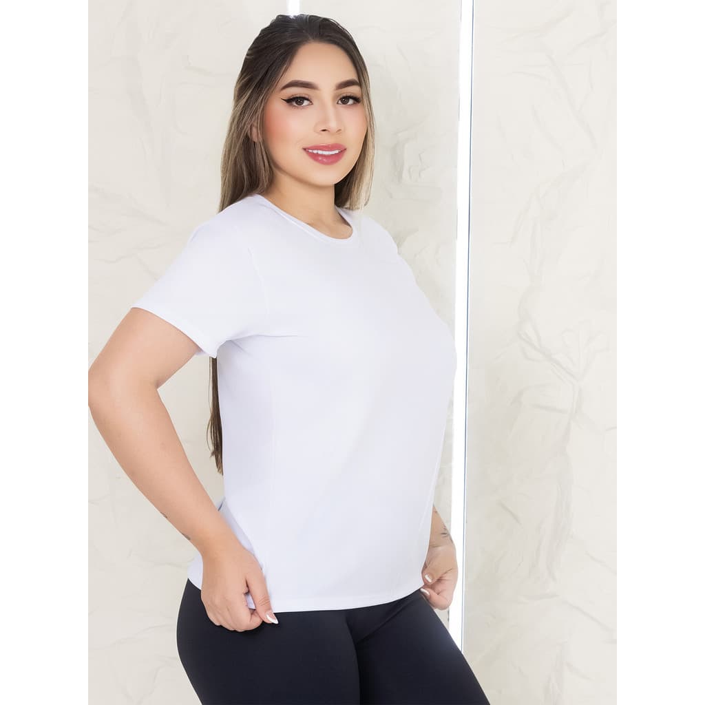 Camisa Feminina Camiseta de treino corrida academia ciclismo