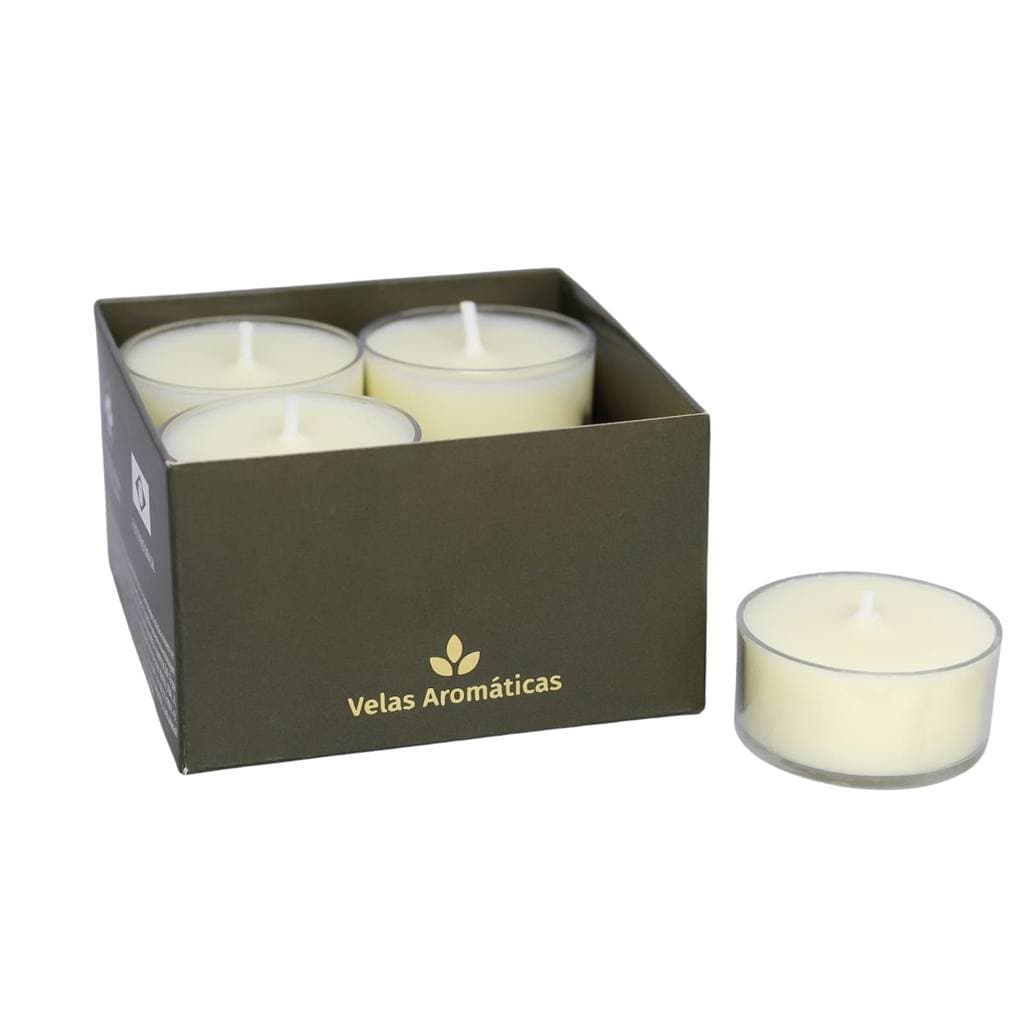 Vela Aromática Premium Lavanda C/4 Mini Velas Velitah Brasil
