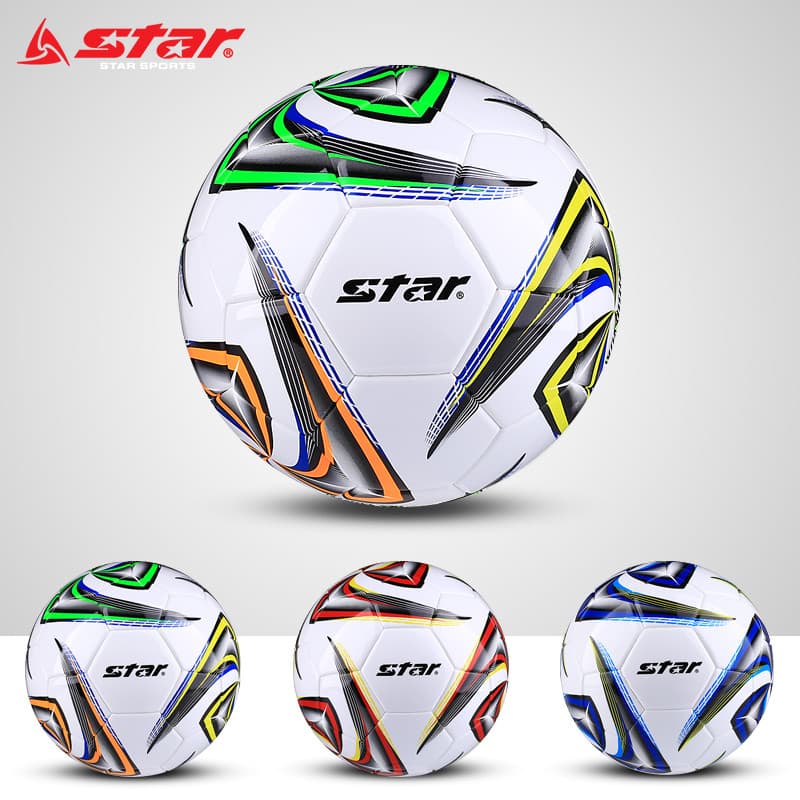 Frete grátis novo estilo Star Star World Football No. 5 Bolas Competição Adulto Juventude No. 4 Competição de Futebol In