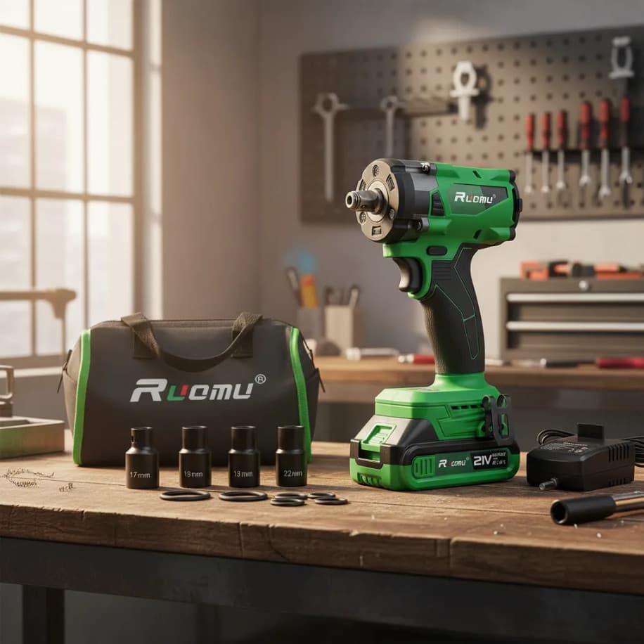 Chave De Impacto Parafusadeira Furadeira Brushless 520nm