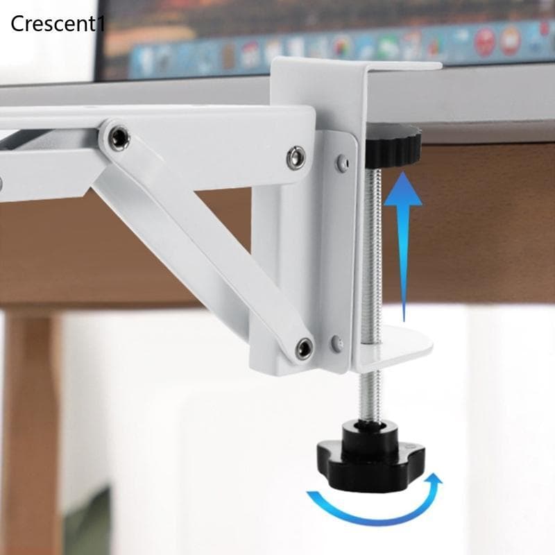 Crescent1 Suporte Para Computador, Placa Braço, Cotovelo, Mão, Estrutura Extensão, Dobrável, Extensor