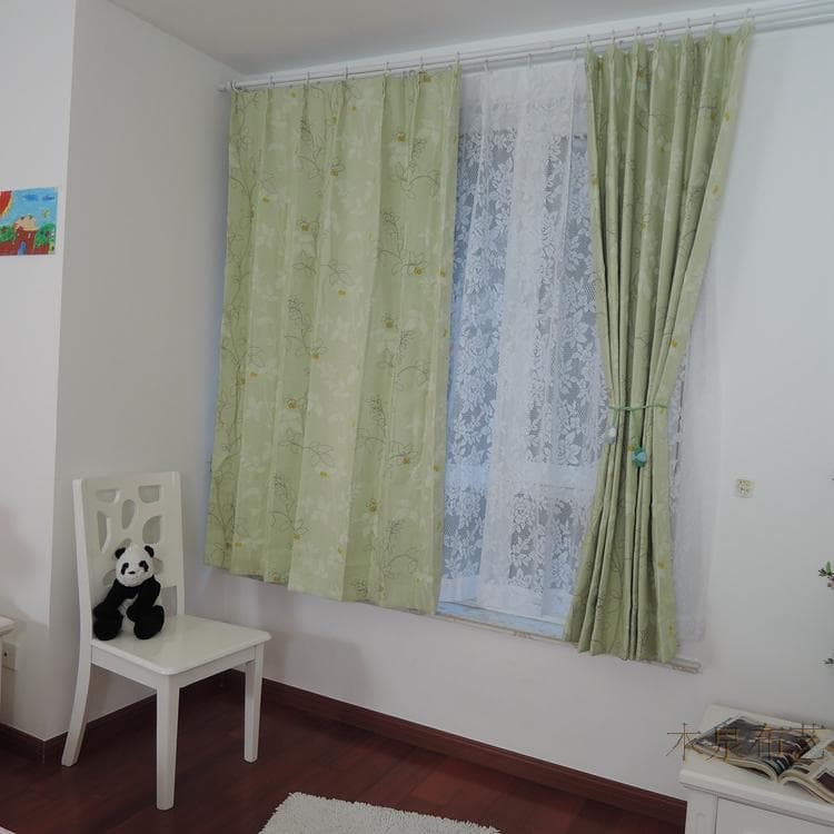 Exportação de comércio exterior pedido Original produto acabado cortina Blackout linho grosso moderno simples cortina de