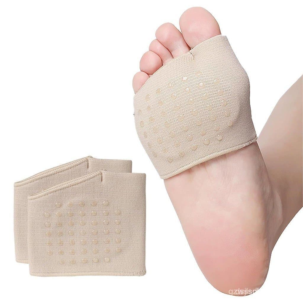 Almofadas metatarsais unissex, protetores de pés com borda chanfrada, manga de suporte para joanete com Almo A1QC.