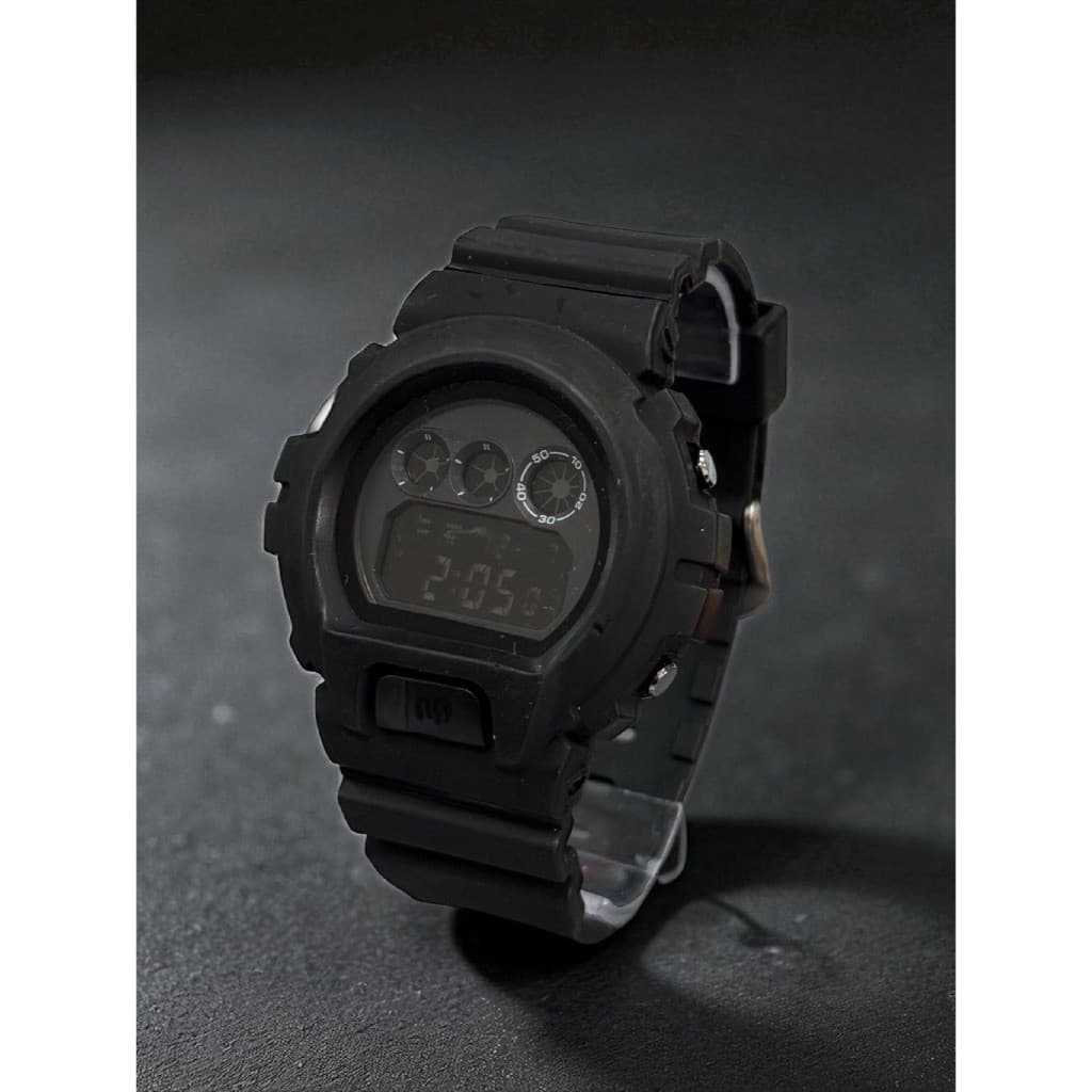 [TUI01]Relógio Masculino Digital Esportivo Preto Resistente Água LED Cronômetro