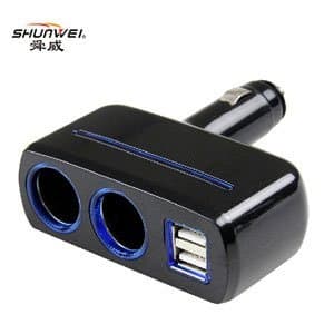 Carro um para dois isqueiro do carro um para dois isqueiro Plug Multi-função Power Su