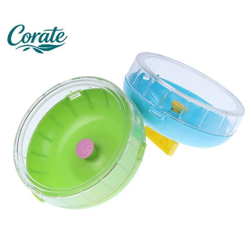 [Corate] Roda De Hamster Pequeno Animal Correndo Disco Brinquedos Bonito Plástico Jogging Exercício