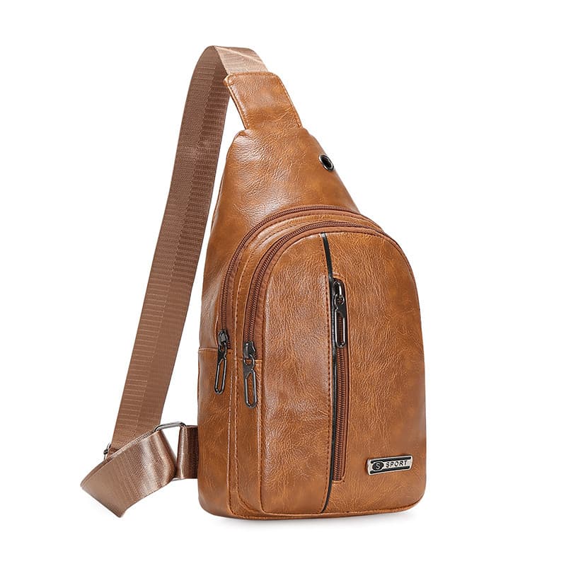 Versão coreana novo estilo bolsa mensageiro masculina bolsa de ombro Casual multifuncional mochila bolsa para celular bo