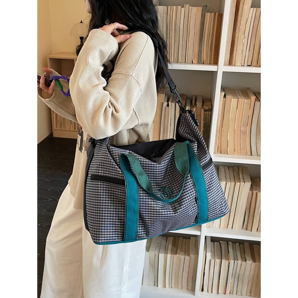Nova bolsa de viagem de curta distância, mochila de grande capacidade, separação seca e molhada, bolsa de ginástica unis