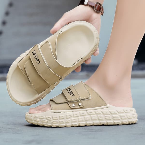 | slippers | ✥Venda quente comércio exterior de alta qualidade masculino casa ao ar livre Flip-Flops pisando na merda so