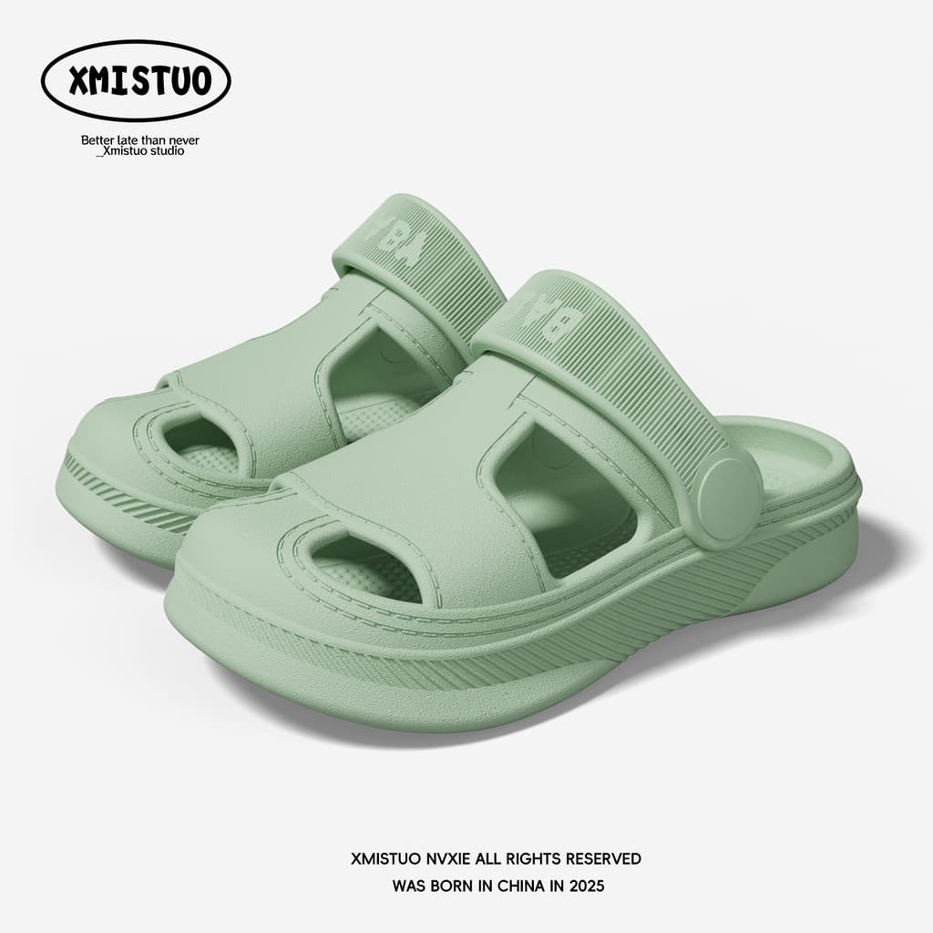 Chinelos infantis de sola macia verão buraco sapatos meninos meninas bebê interior antiderrapante ao ar livre Wear Baoto
