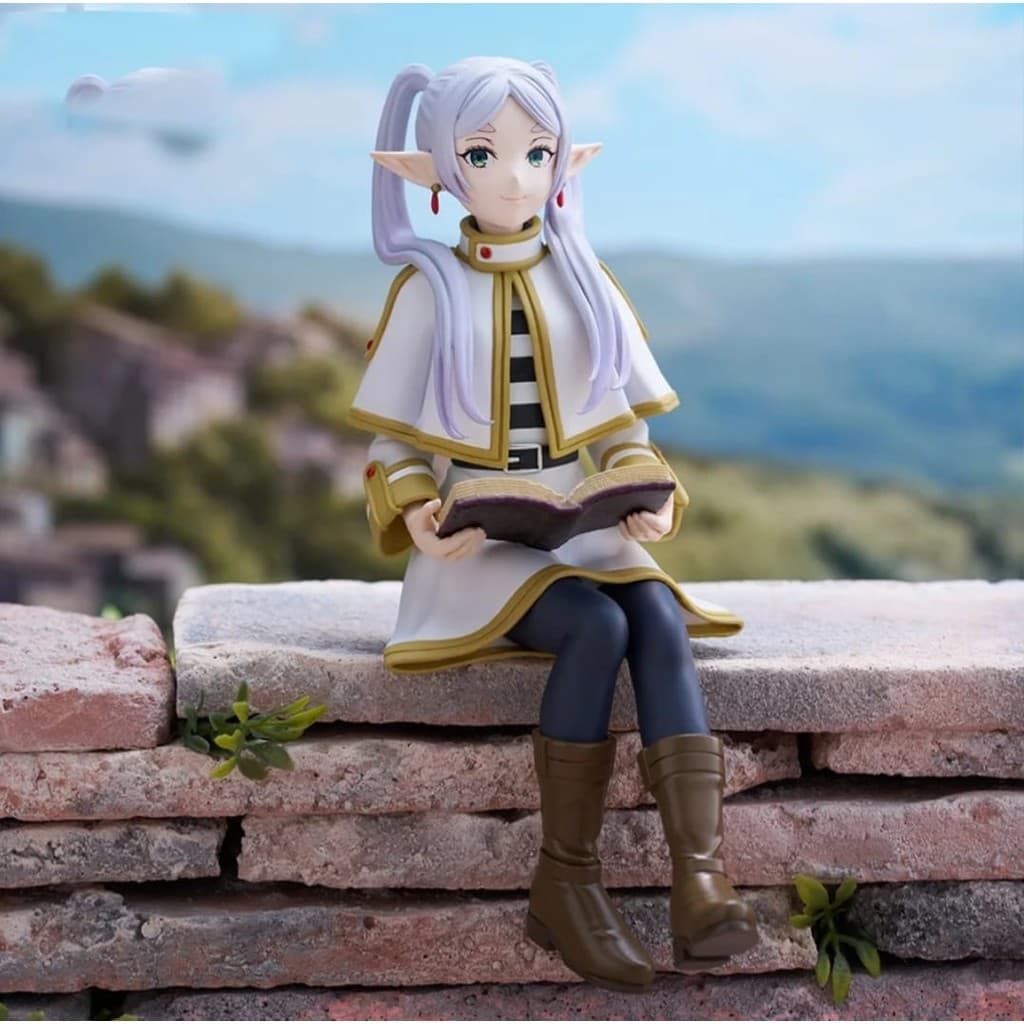 Action Figure Frieren 15cm Anime Frieren e a Jornada Para o Além Boneco PVC Colecionável