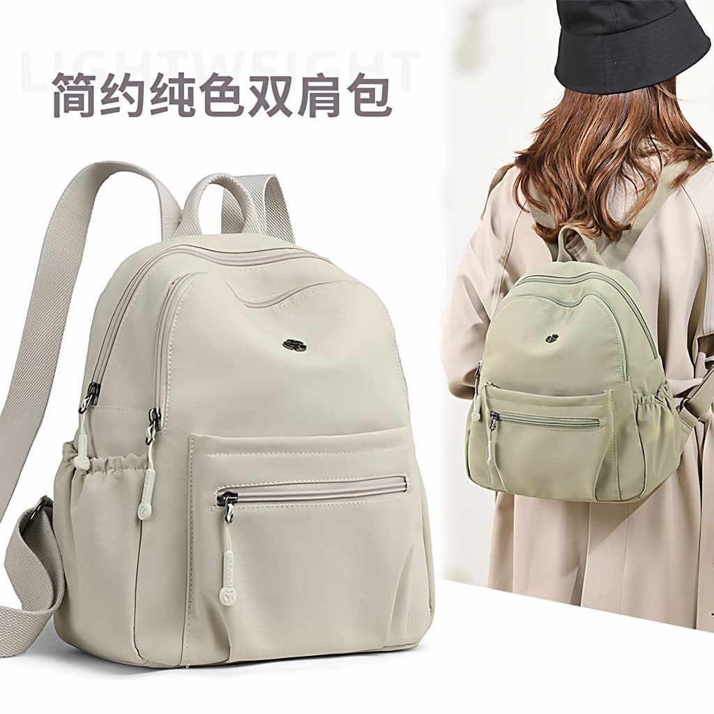 Oxford pano mochila All-Match mochila senhoras novo estilo simples moda leve saco de escola grande capacidade saco de vi