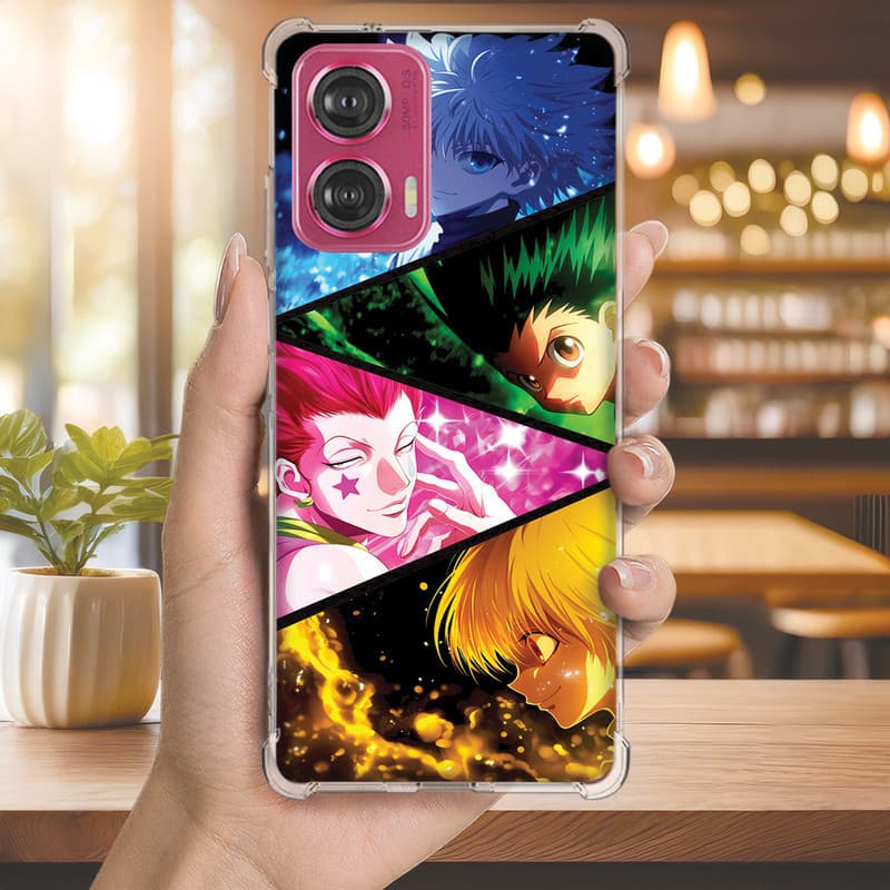 Capinha Capa Personalizada com (3422) HUNTER X ANIME para IPHONE/ GALAXY/ MOTO/ XIAOMI/