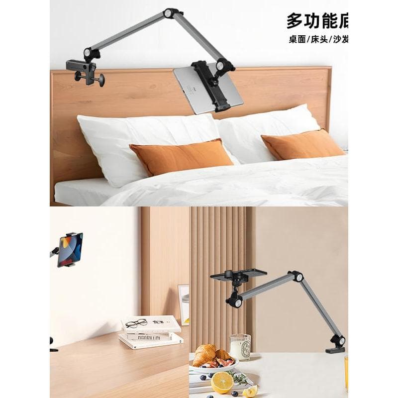 Liga de alumínio cantilever suporte do telefone preguiçoso Tablet cama cabeceira Desktop cantilever tiro Pho