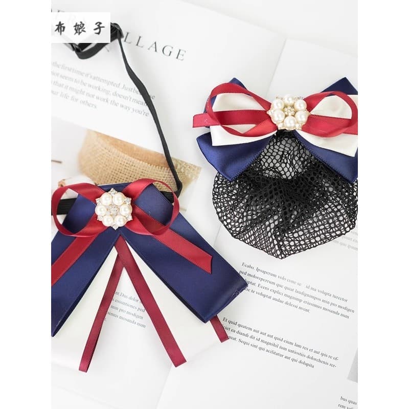 Roupa formal estilo Preppy estilo britânico cabeça flor profissional gravata borboleta roupas gola de negócios flor form