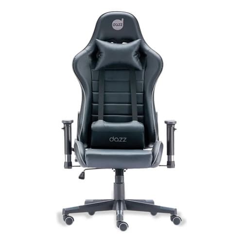 Cadeira Gamer Prime Xv2 140kg Regulável Almofada Dazz Preto Preto Borracha