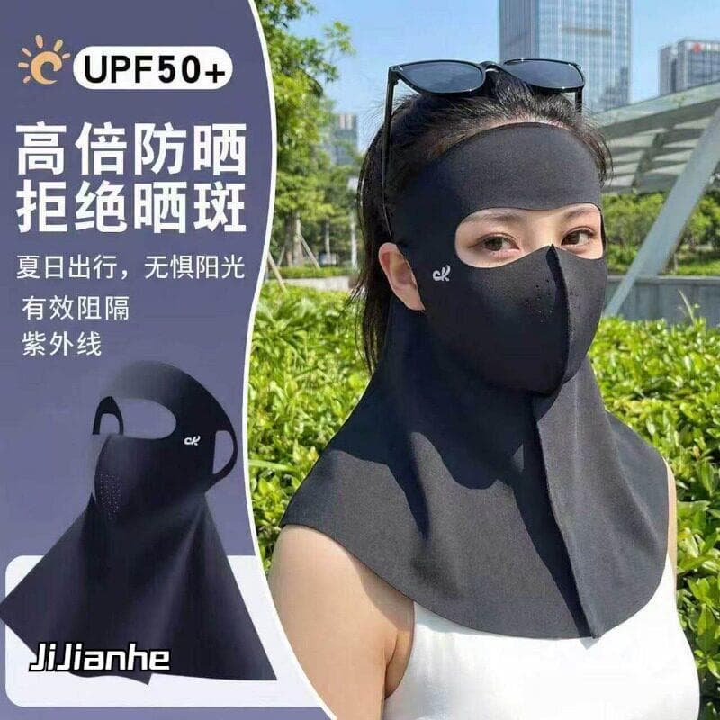 Rosto Gini Protetor Solar Máscara Facial Capa de Proteção de Pescoço Máscara Integrada Anti-Ultravioleta Proteção para o