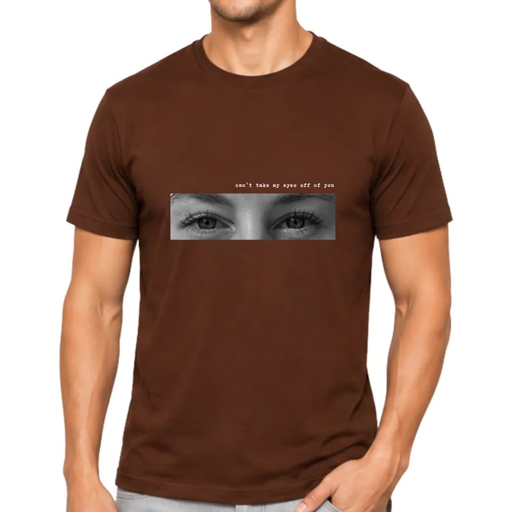 Camiseta Personalizada Olhar Dia Dos Namorados Aniversário