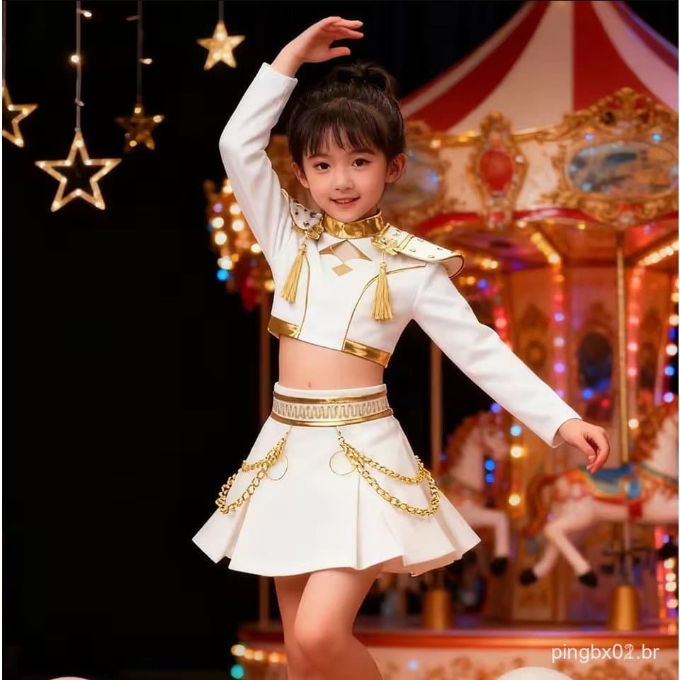 Os Trajes de Cosplay da Equipe de Bruxas e Caçadores de Estrelas do K-Pop Coreano, Rumi, Zoe, Mira XQW9