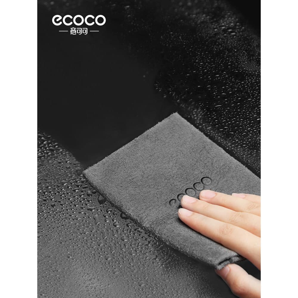 Ecoco pano mágico de limpeza de vidro pano especial engrossado espelho de limpeza ferramenta útil limpeza doméstica abso