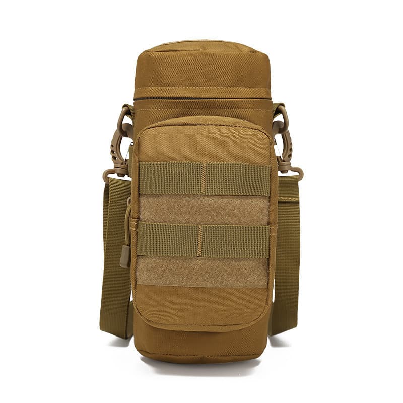 Bolsa tática para garrafa de água, mochila Diagonal multifuncional, bolsa para garrafa de água suspensa, capa para copo