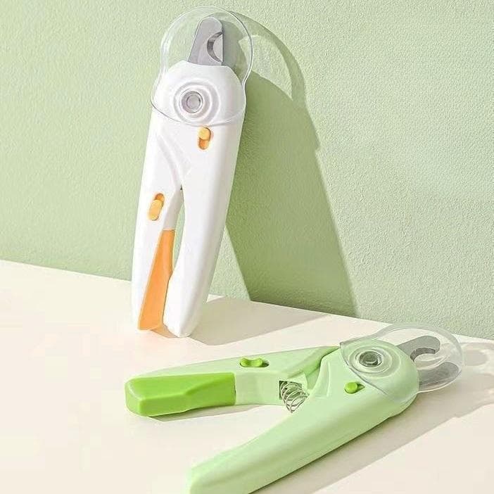 Tesoura Pet Cortador De Unhas Para Cães e Gatos Alicate e Lixa Com Luz de Led Tesoura Completa
