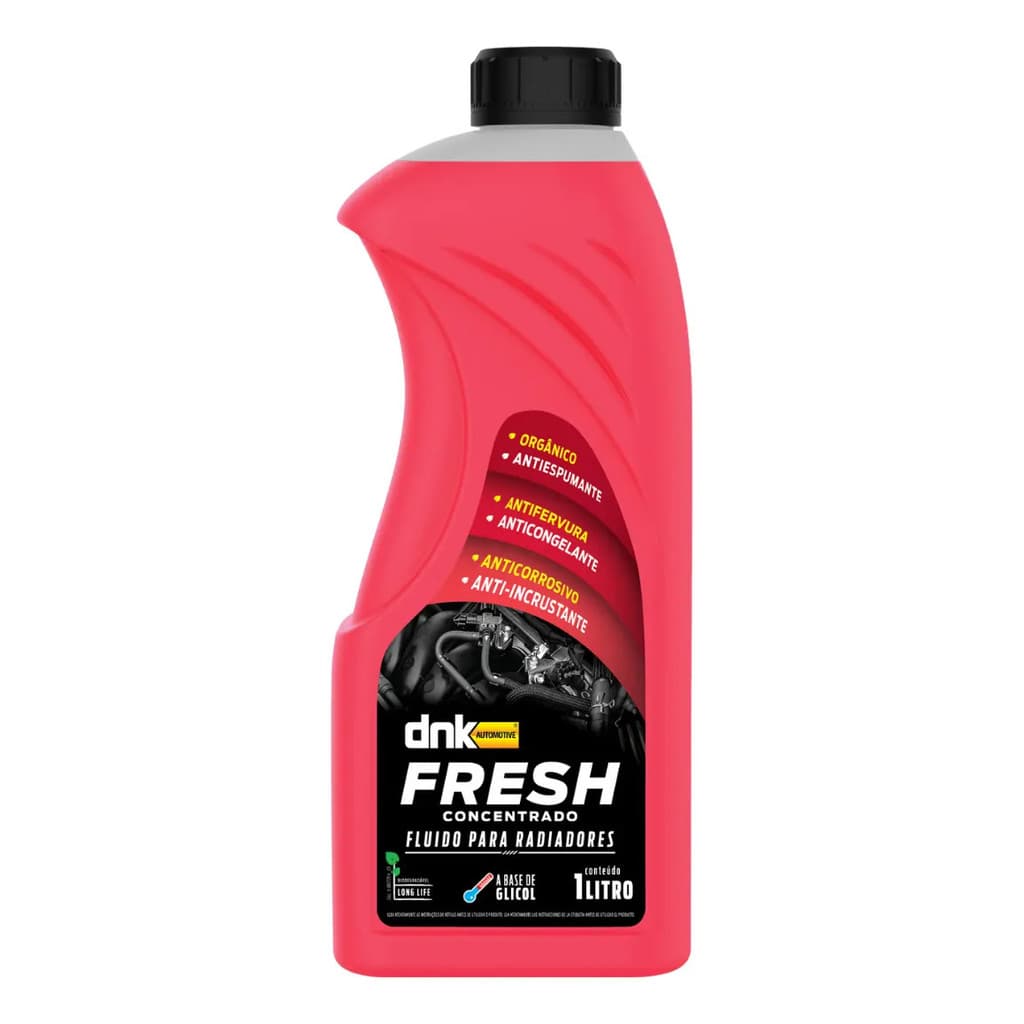 Aditivo Radiador Concentrado Dnk Fresh Rosa 1l