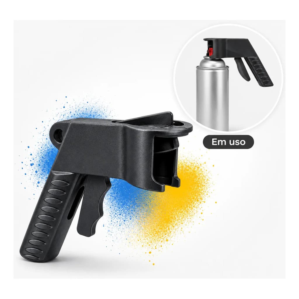 Gatilho Adaptador Para Lata Spray Aerossol Tinta