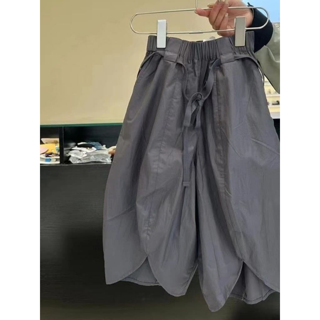 Crianças calças casuais verão novo estilo moda meninos meninas Harem calças bebê solto Bloomers fino calças compridas na