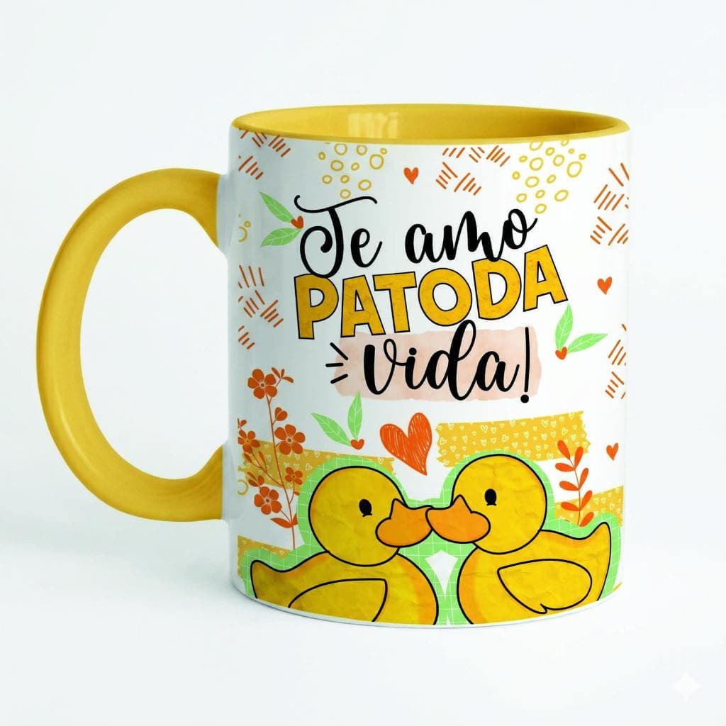 Caneca De Porcelana Personalizada dia dos Namorados Flork Frases Divertidas