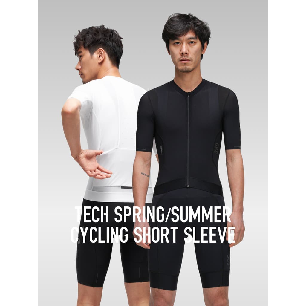 GRC primavera verão novo estilo TECH ciclismo de manga curta topo Mountain bike bicicleta de estrada camisa de ciclismo
