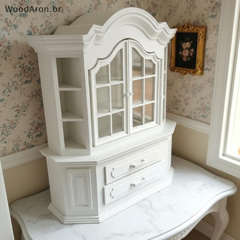 Armário De Plástico De Alta Qualidade WoodAron Para Casa De Bonecas , Quarto , Armazenamento , Decoração De Sala De Esta