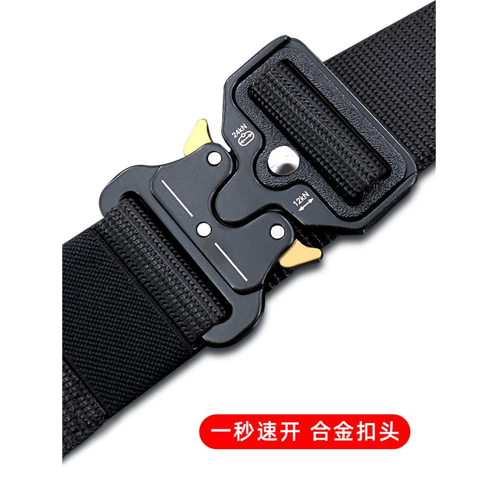 Fivela de liga ventilador militar forças especiais Casual operação masculina cinto interno tático lona ao ar livre cinto