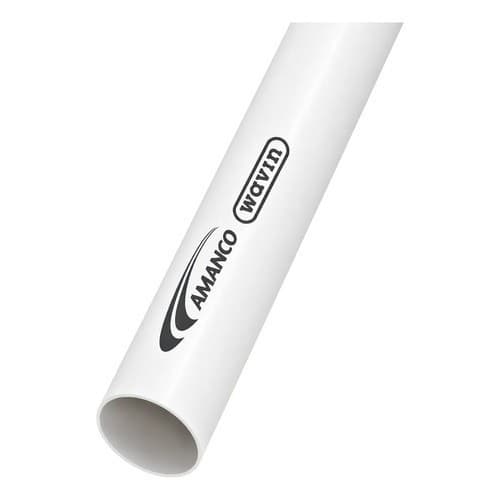 Tubo Cano Pvc Esgoto 75mm - 1 Metro Amanco