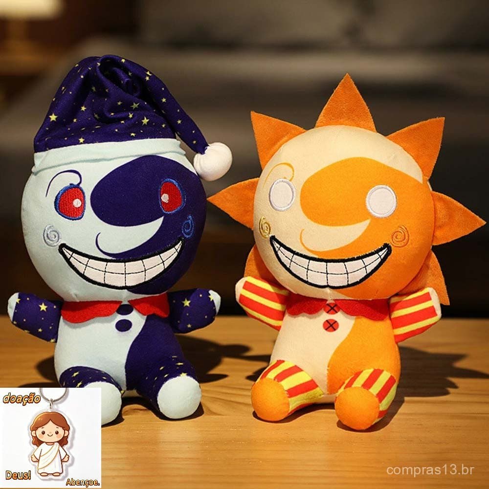 Sundrop FNAF BOSS Boneca De Pelúcia Jogo De Segurança Brinquedos Presente De Suaves