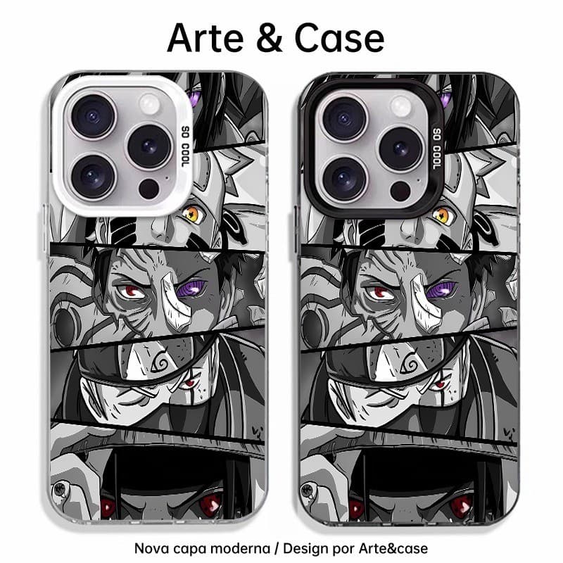 Capinha de silicone fosca impacto-Olhos patchwork Naruto For MOTO E14 E15 G04 G05 G10 G24 G30 G34 G53 G54 G84