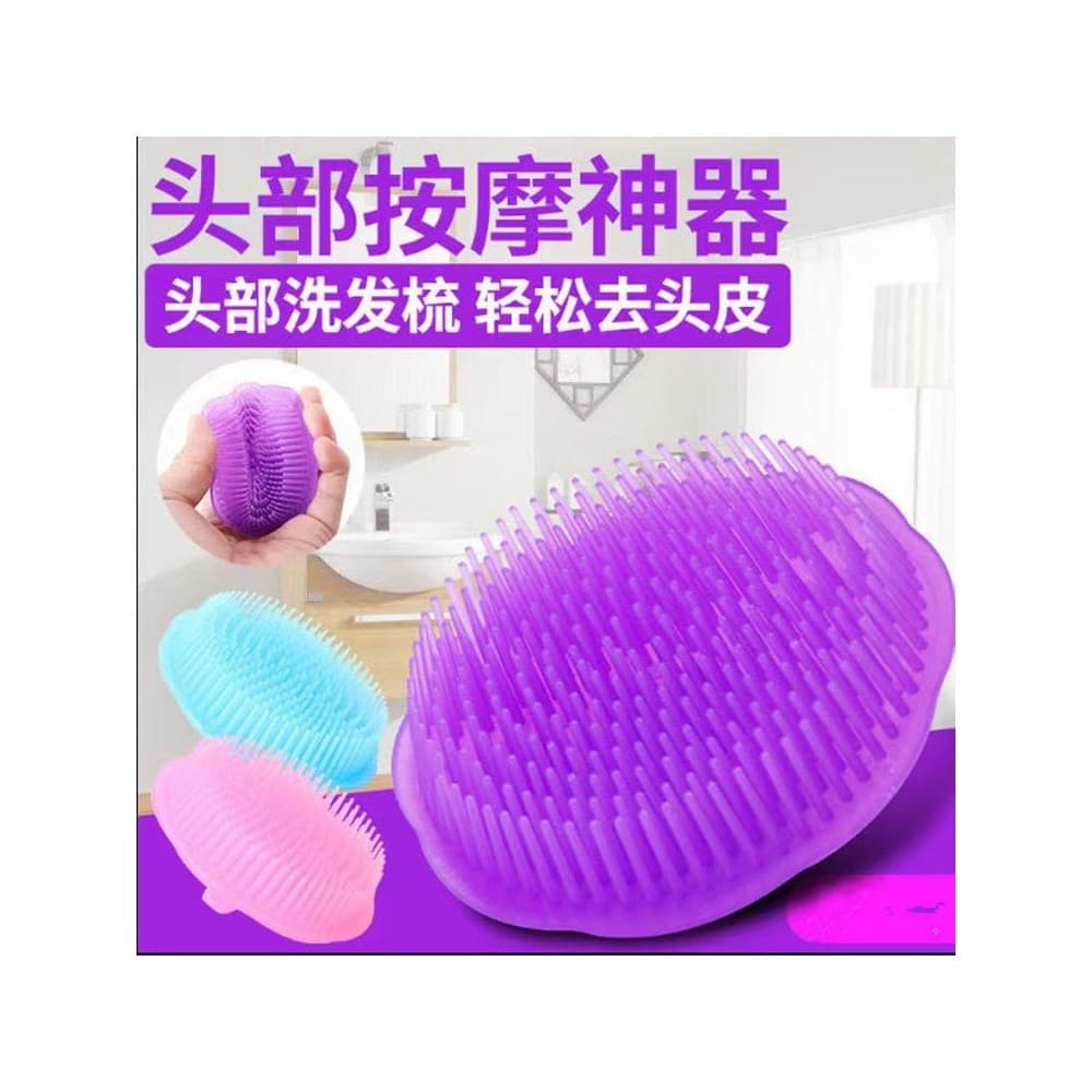 Shampoo pente escova de massagem shampoo escova shampoo ferramenta útil massagem pente shampoo escova couro cabeludo mas