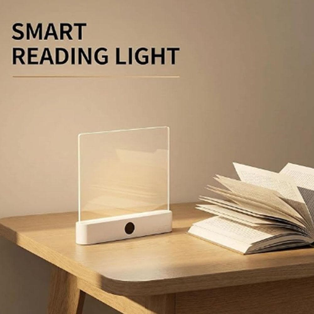 Luz De Livro De Painel LED SUNDANCE , Lâmpada De Leitura Regulável Com Design De Cuidado Ocular , Noturna De 3 Cores