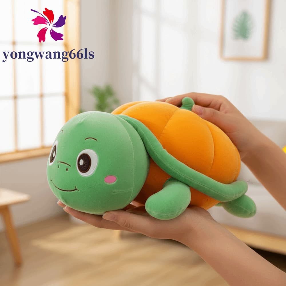 YONGWANG Boneca De Pelúcia De Tartaruga , Coleção De Abóbora , Brinquedos Animal Desenho Animado
