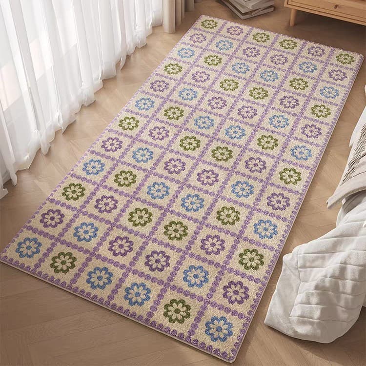 [Novo produto] americano avó grade tapete de cabeceira quarto cobertor menina quarto tapete sob cabeceira antiderrapante