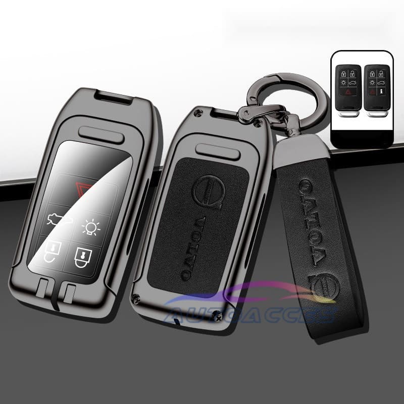 Capa Protetora para Chave Remota Inteligente de Carro Volvo XC40 XC60 S60 S90 XC90 V60 V90 T5 T6 T8 2017 2018 2019 2020